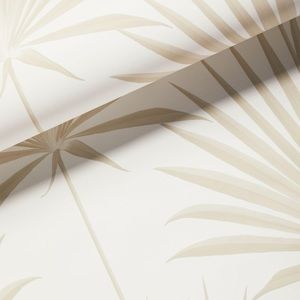 New Serena & Lily Island Palm Wallpaper Sand 1 roll
